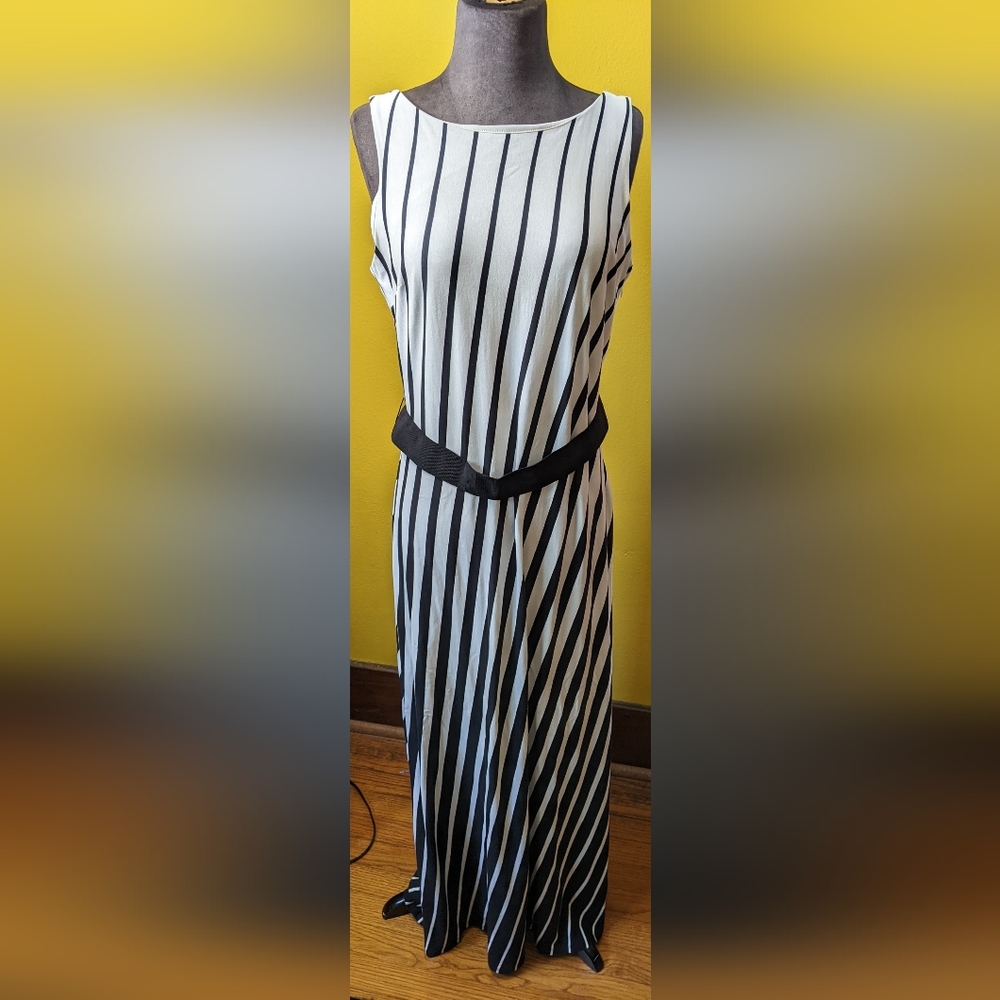 Ann Taylor Petite Belted Dress